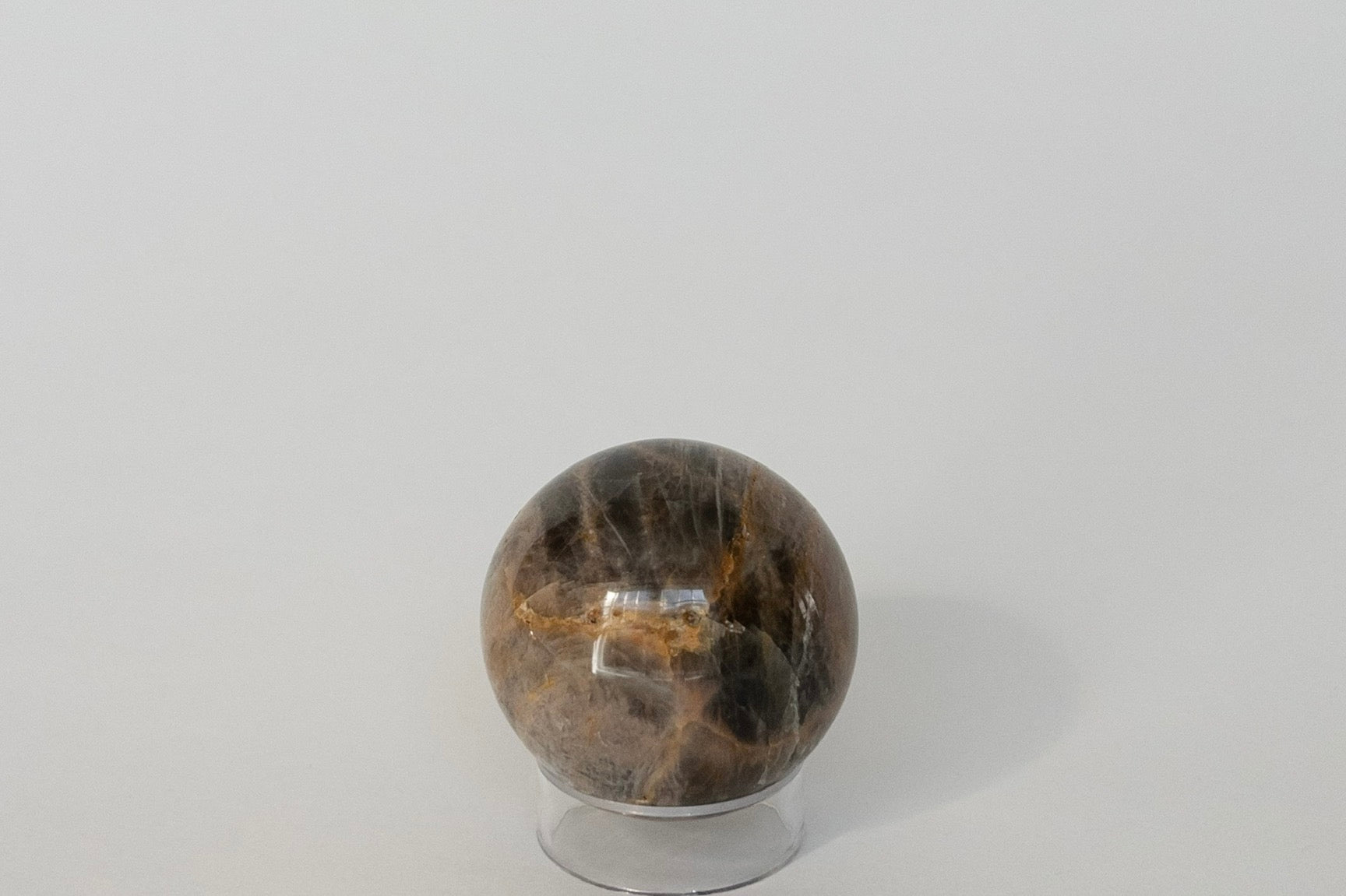 Black Moonstone Spheres