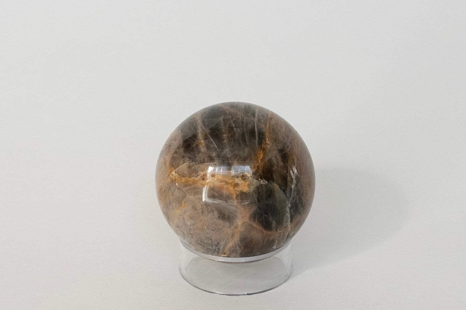 Black Moonstone Spheres