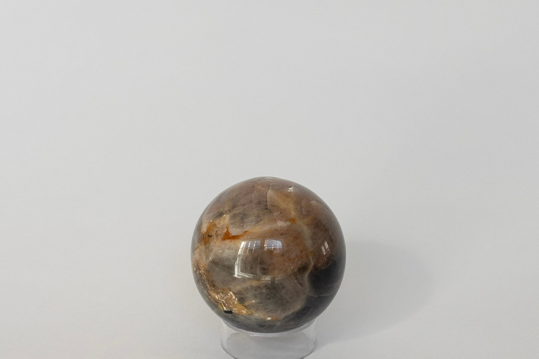 Black Moonstone Spheres