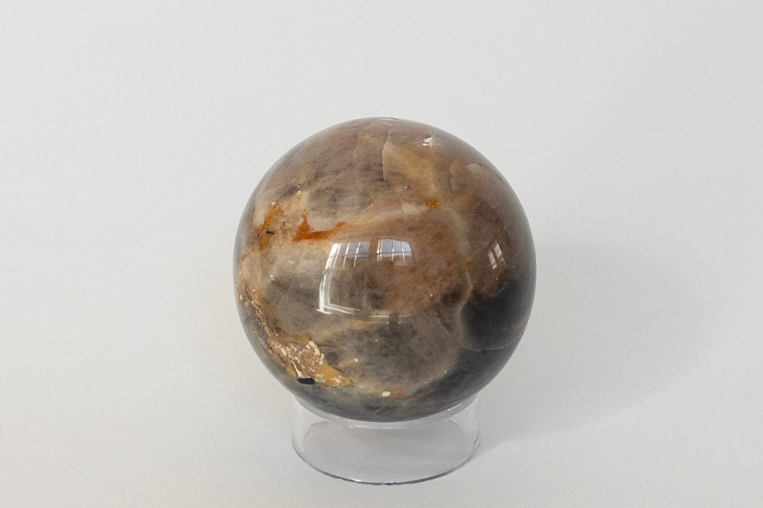 Black Moonstone Spheres