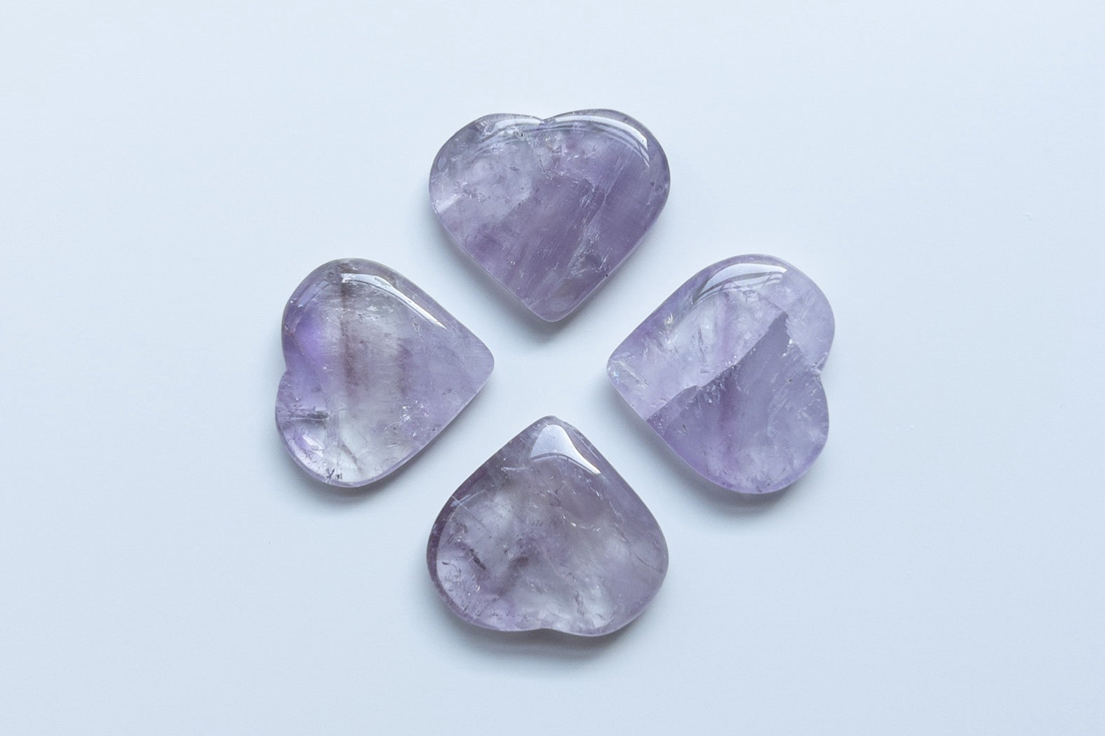 Mini Heart Carvings - Flat