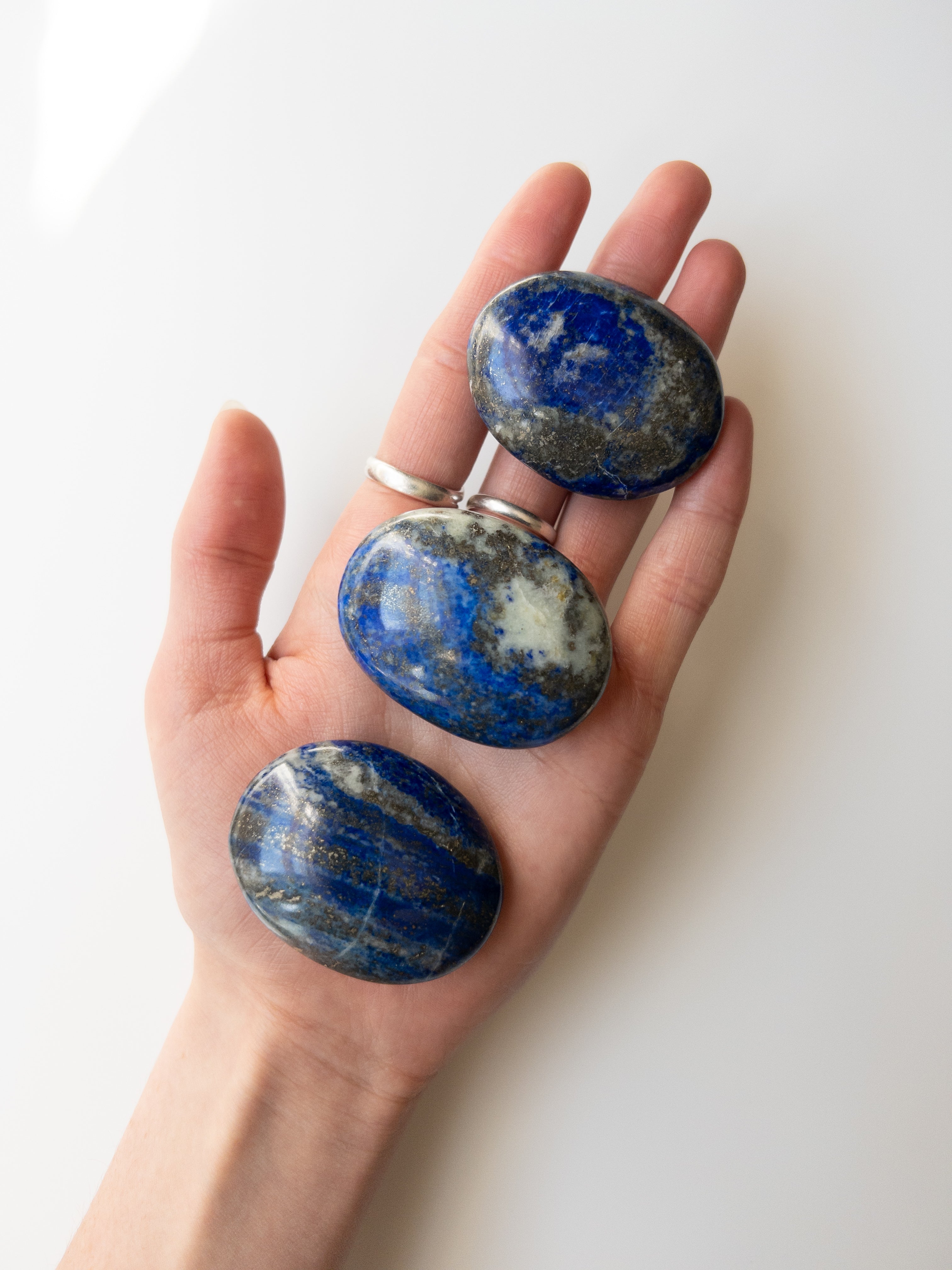 Lapis Lazuli Palm Stones – Sorella