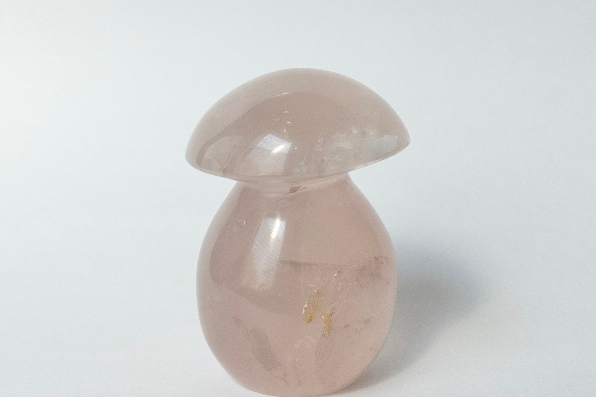 Rose Quartz Mushrooms