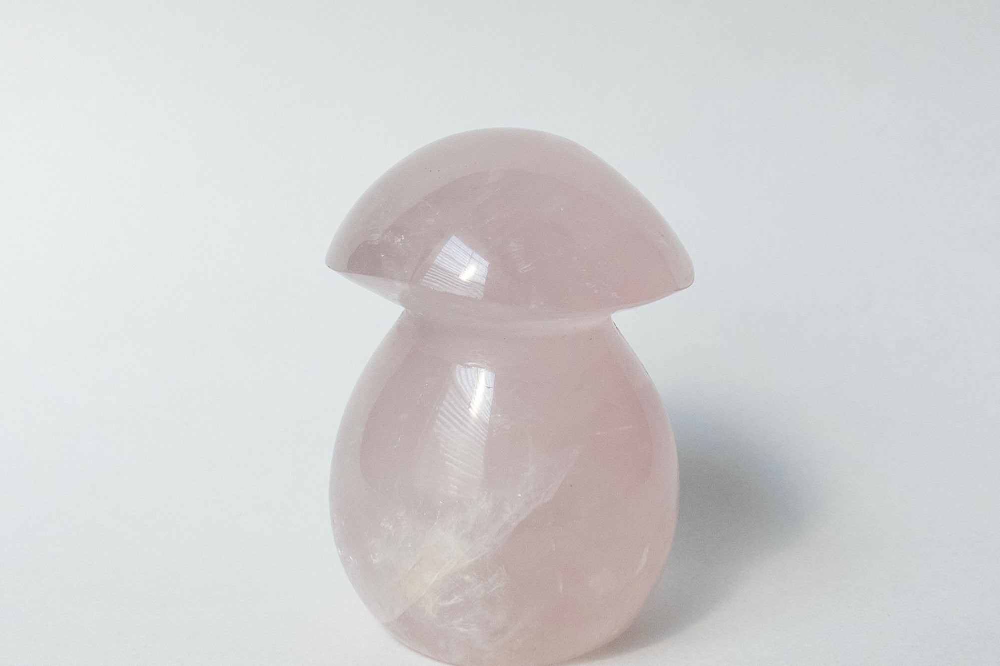 Rose Quartz Mushrooms
