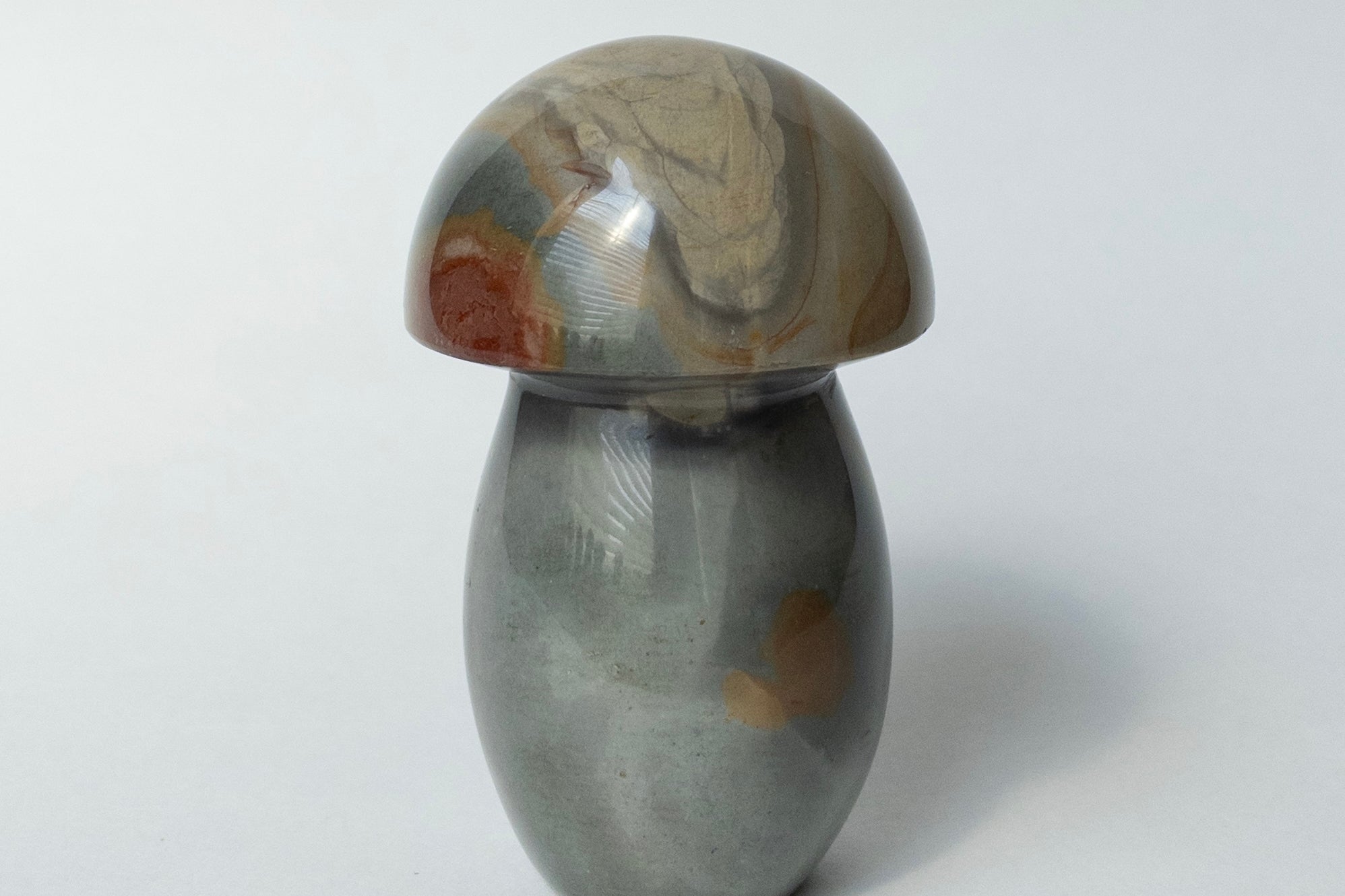 Polychrome Jasper Mushrooms